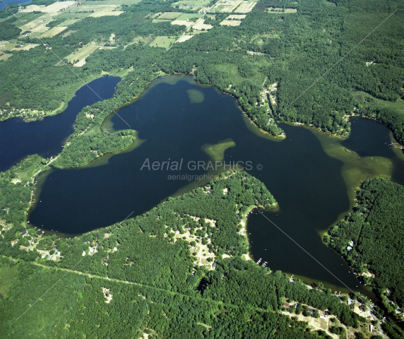 Pickerel Lake in Newaygo County, Michigan